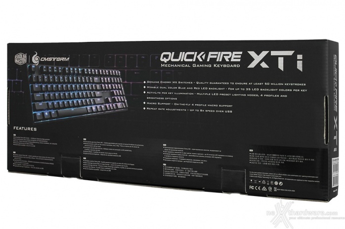 CM Storm Quick Fire XTi 1. Packaging & Bundle 2