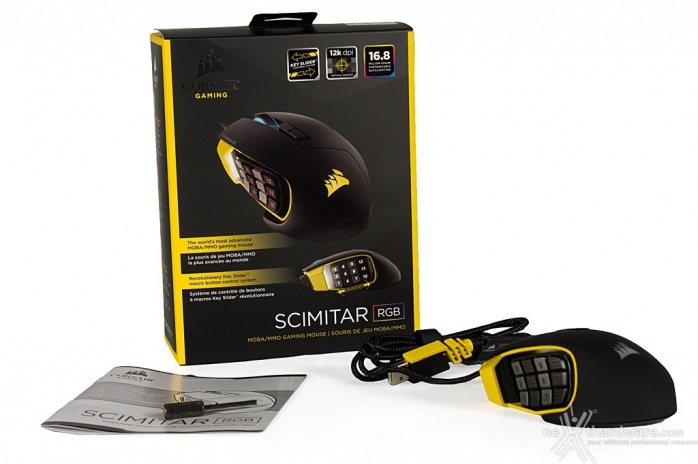Corsair STRAFE RGB MX Silent & SCIMITAR RGB 1. Unboxing 7