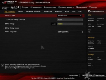 ASUS MAXIMUS VIII EXTREME 7. UEFI BIOS  -  Impostazioni generali 3