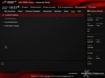 ASUS MAXIMUS VIII EXTREME 7. UEFI BIOS  -  Impostazioni generali 16