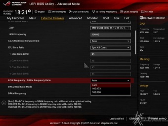 ASUS MAXIMUS VIII EXTREME 8. UEFI BIOS - Extreme Tweaker 4