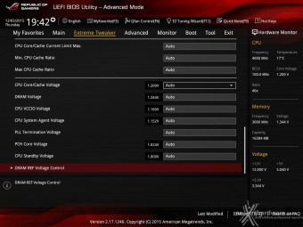 ASUS MAXIMUS VIII EXTREME 8. UEFI BIOS - Extreme Tweaker 5