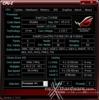 ASUS MAXIMUS VIII EXTREME 9. Metodologia di prova 6