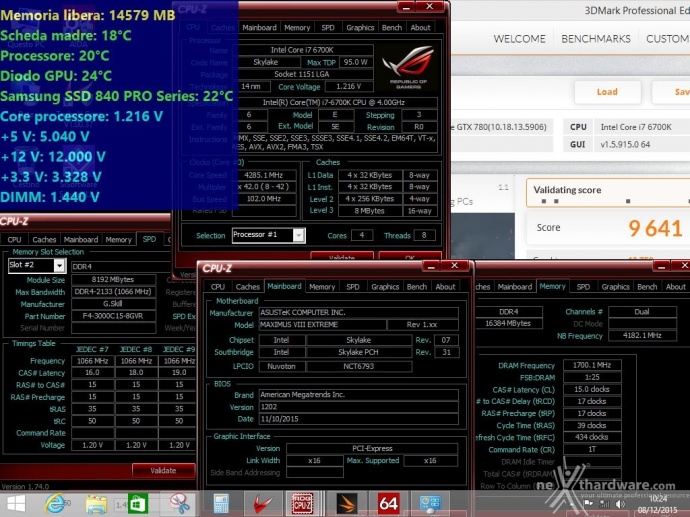 ASUS MAXIMUS VIII EXTREME 15. Overclock 4