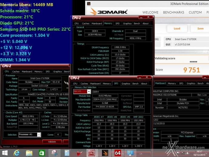 ASUS MAXIMUS VIII EXTREME 15. Overclock 3