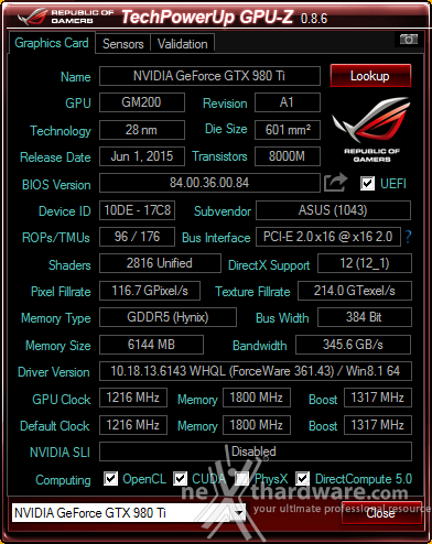 ASUS ROG GTX 980 Ti Matrix Platinum 4. Layout & PCB 1