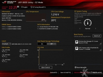 ASUS MAXIMUS VIII IMPACT 7. UEFI BIOS  -  Impostazioni generali 1