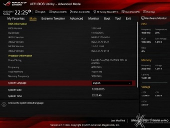 ASUS MAXIMUS VIII IMPACT 7. UEFI BIOS  -  Impostazioni generali 2