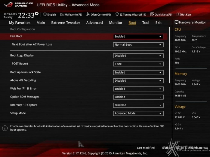 ASUS MAXIMUS VIII IMPACT 7. UEFI BIOS  -  Impostazioni generali 10