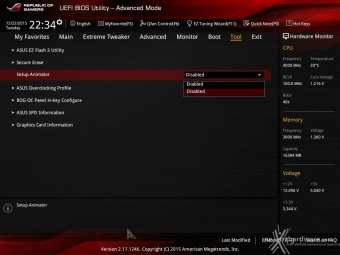 ASUS MAXIMUS VIII IMPACT 7. UEFI BIOS  -  Impostazioni generali 15