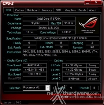 ASUS MAXIMUS VIII IMPACT 9. Metodologia di prova 6