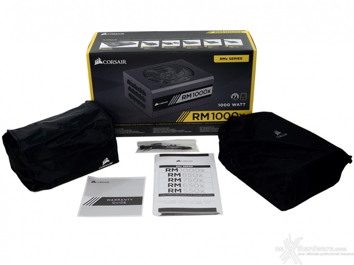 Corsair RM1000x 1. Confezione & Specifiche Tecniche 5