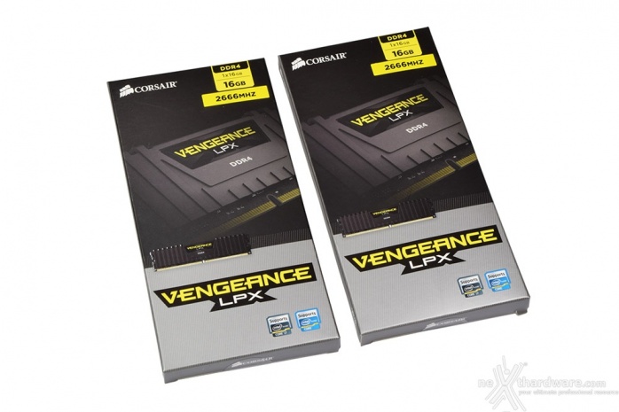 Corsair Vengeance DDR4 LPX 2666MHz 16GB x 2 1. Packaging & Bundle 1