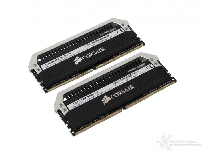 Corsair Dominator Platinum 3000MHz 32GB 2. Presentazione delle memorie 2