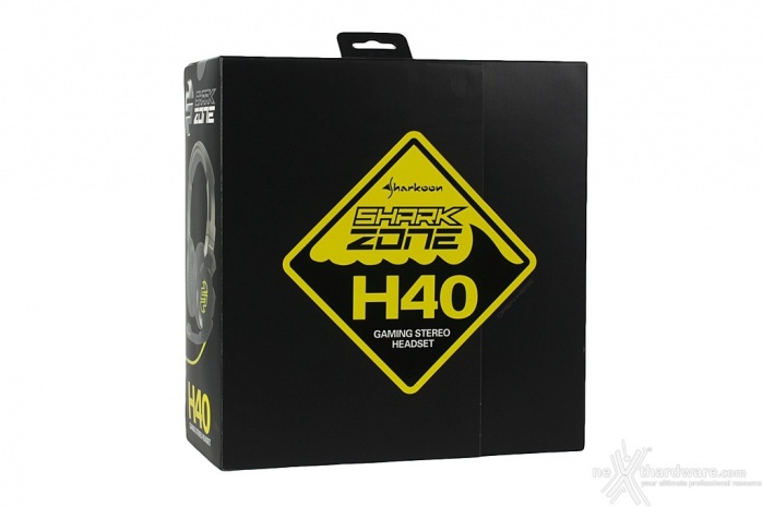 Sharkoon SHARK ZONE H40 1. Unboxing 1