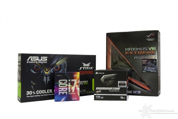 ASUS MAXIMUS VIII EXTREME ASSEMBLY 9. Metodologia di prova 1