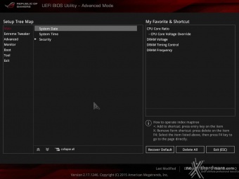 ASUS MAXIMUS VIII EXTREME ASSEMBLY 7. UEFI BIOS  -  Impostazioni generali 4