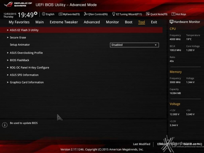 ASUS MAXIMUS VIII EXTREME ASSEMBLY 7. UEFI BIOS  -  Impostazioni generali 12