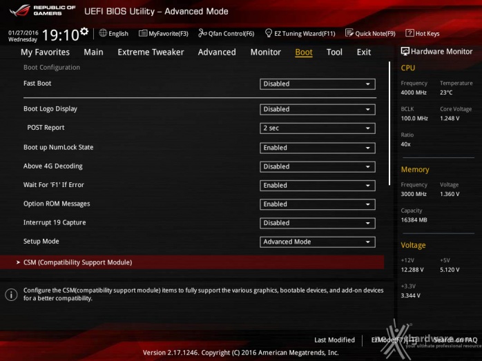 ASUS MAXIMUS VIII FORMULA 7. UEFI BIOS  -  Impostazioni generali 10