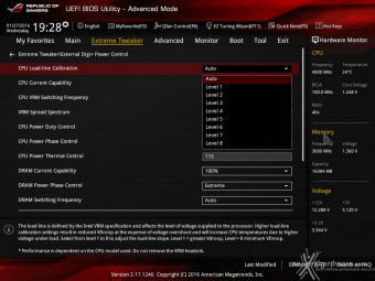 ASUS MAXIMUS VIII FORMULA 8. UEFI BIOS - Extreme Tweaker 8