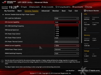 ASUS MAXIMUS VIII FORMULA 8. UEFI BIOS - Extreme Tweaker 9