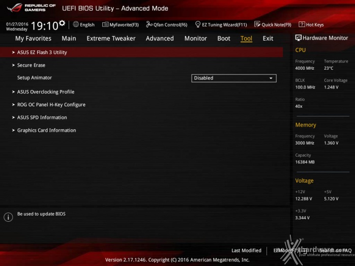 ASUS MAXIMUS VIII FORMULA 7. UEFI BIOS  -  Impostazioni generali 12