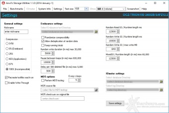 OCZ Trion 150 240GB & 480GB 14. Anvil's Storage Utilities 1.1.0 2