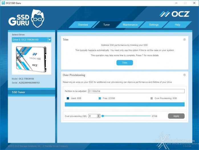 OCZ Trion 150 240GB & 480GB 3. Firmware - TRIM - SSD Guru 8