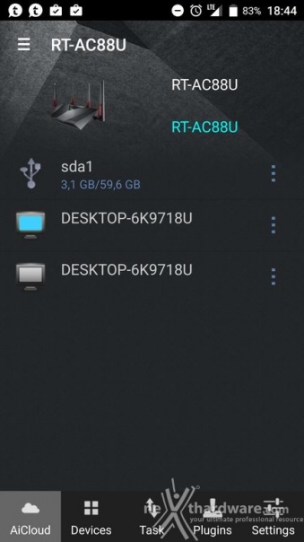 ASUS RT-AC88U 5. Applicazioni USB & AiCloud 20