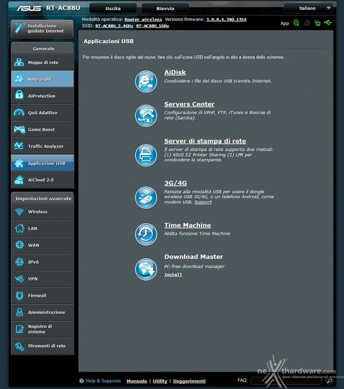 ASUS RT-AC88U 5. Applicazioni USB & AiCloud 1