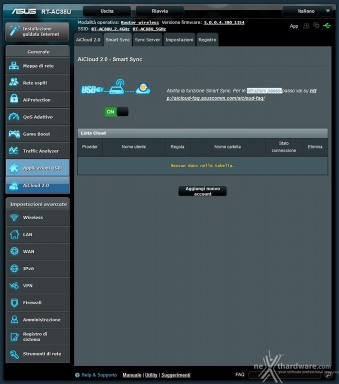 ASUS RT-AC88U 5. Applicazioni USB & AiCloud 26