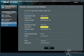 ASUS RT-AC88U 3. Interfaccia grafica - Menu generale 6