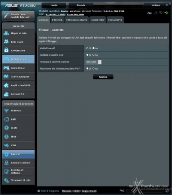 ASUS RT-AC88U 4. Interfaccia grafica - Impostazioni avanzate 21
