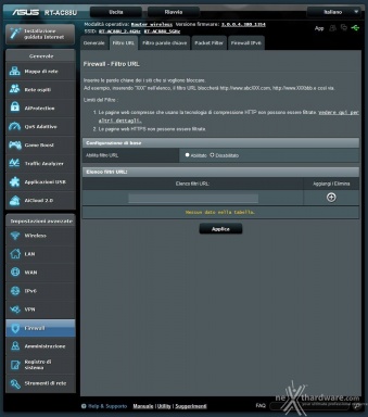 ASUS RT-AC88U 4. Interfaccia grafica - Impostazioni avanzate 22