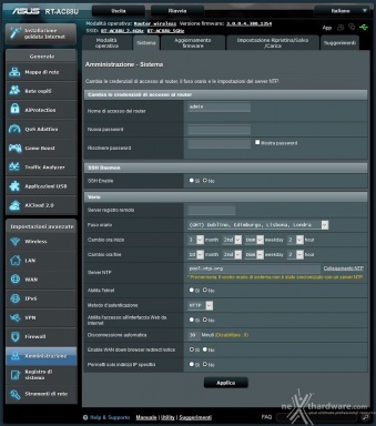 ASUS RT-AC88U 4. Interfaccia grafica - Impostazioni avanzate 29