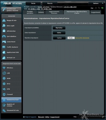 ASUS RT-AC88U 4. Interfaccia grafica - Impostazioni avanzate 31