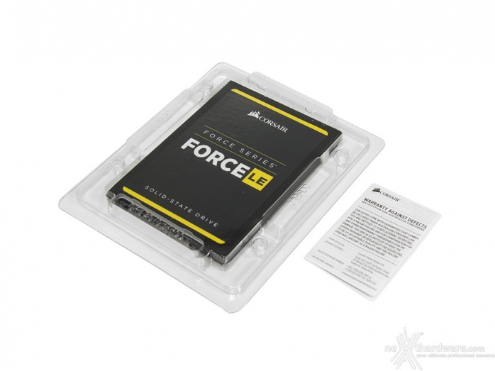 Corsair Force LE 480GB 1. Packaging & Bundle 3