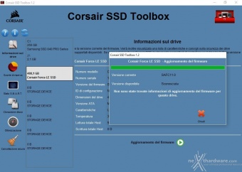 Corsair Force LE 480GB 3. Firmware -TRIM - SSD Toolbox 3