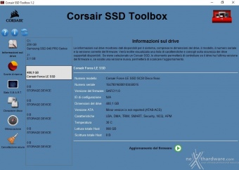 Corsair Force LE 480GB 3. Firmware -TRIM - SSD Toolbox 2