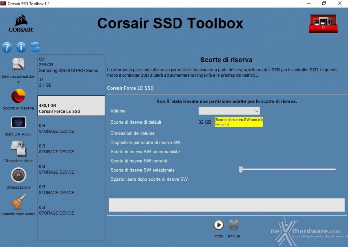 Corsair Force LE 480GB 3. Firmware -TRIM - SSD Toolbox 8