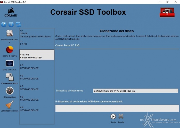 Corsair Force LE 480GB 3. Firmware -TRIM - SSD Toolbox 10