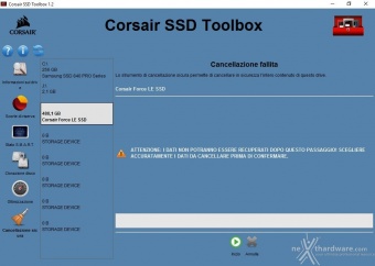 Corsair Force LE 480GB 3. Firmware -TRIM - SSD Toolbox 4