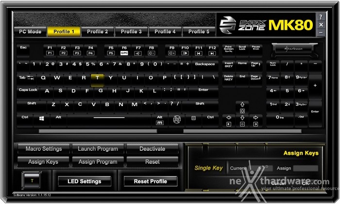 Sharkoon SHARK ZONE MK80 & M51+ 6. Software - MK80 2
