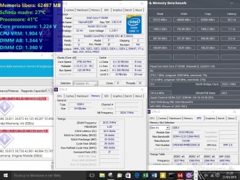 Corsair Dominator Platinum DDR4 3200MHz 64GB 6. Test di stabilità 6