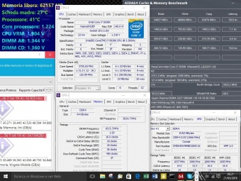 Corsair Dominator Platinum DDR4 3200MHz 64GB 6. Test di stabilità 5