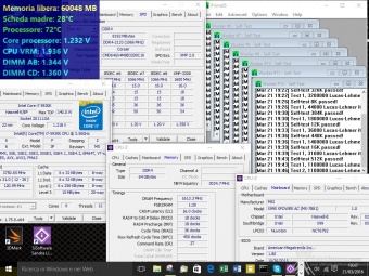 Corsair Dominator Platinum DDR4 3200MHz 64GB 6. Test di stabilità 1