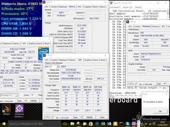 Corsair Dominator Platinum DDR4 3200MHz 64GB 6. Test di stabilità 2