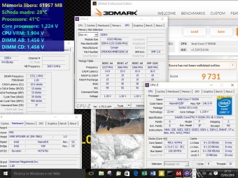 Corsair Dominator Platinum DDR4 3200MHz 64GB 9. Overclock 2