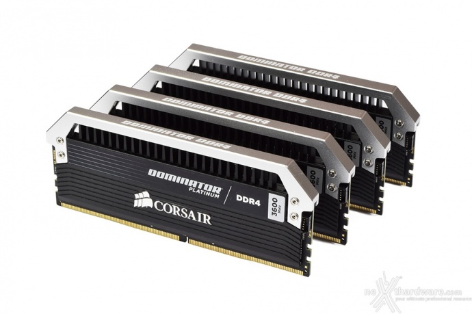 Corsair Dominator Platinum DDR4 3600MHz 16GB 4. Specifiche tecniche e SPD 1