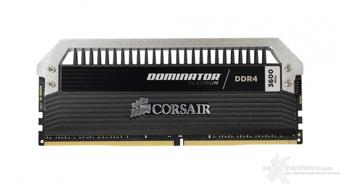 Corsair Dominator Platinum DDR4 3600MHz 16GB 3. Presentazione delle memorie 2